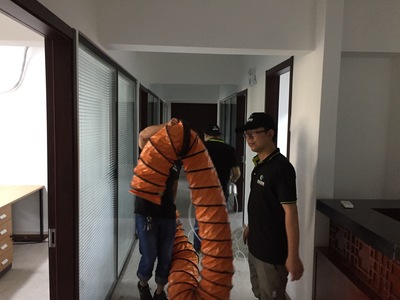 沧州除甲醛案例-沧州中医院空气治理